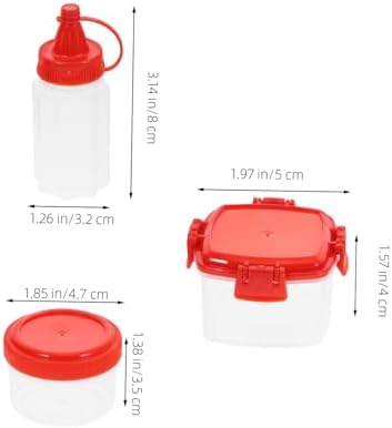 HOLIDYOYO 12-Piece Condiment Box Set for BBQ and Travel 1