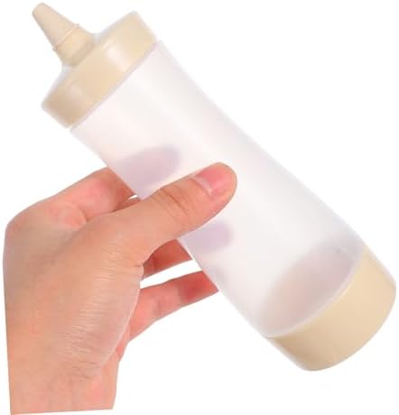 BRIGHTFUFU Plastic Condiment Squeeze Bottles