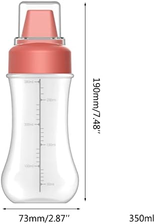 5-Hole Condiment Squeeze Bottle with Dust Cover