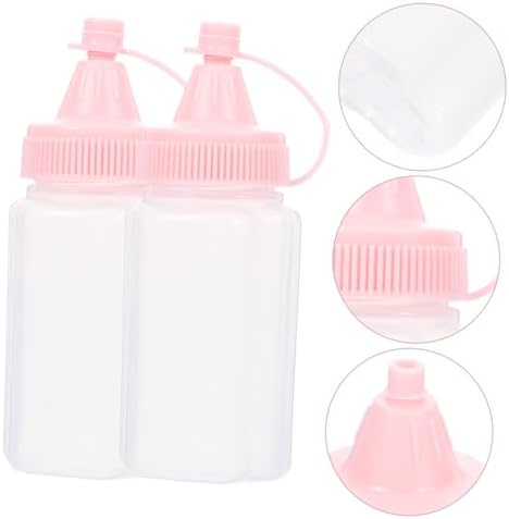 OKUMEYR Reusable Condiment Squeeze Bottles
