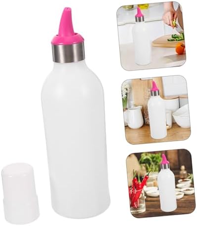 CIYODO Red Condiment Squeeze Bottle - 1pc Kitchen Picnic Use