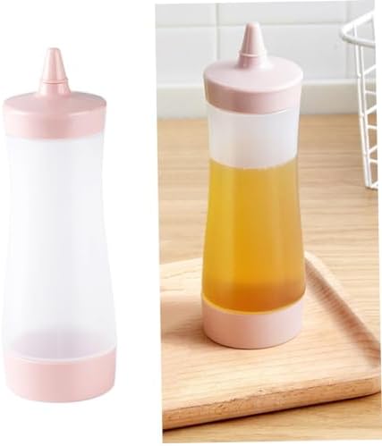 3pcs Plastic Squeeze Sauce Bottles for BBQ Camping