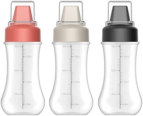 Flyxf 5 Hole Condiment Squeeze Bottle
