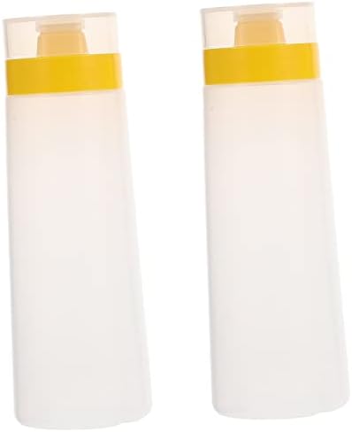 Sauce Bottles with Easy Squeeze Lid for Kitchen Use