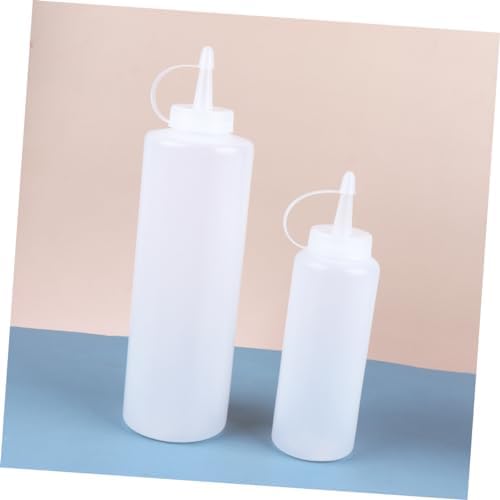 Salad Dressing Bottles with Lid 4 Piece Set