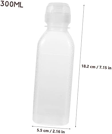 HOLIDYOYO Squeeze Bottles for Sauces Kitchen Oil Dispenser Set of 4