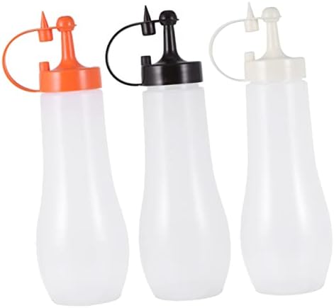 Alipis 3 Pack Condiment Squeeze Bottles
