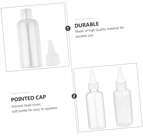 HOLIDYOYO 60ml Pointed Tip Squeeze Bottles 1
