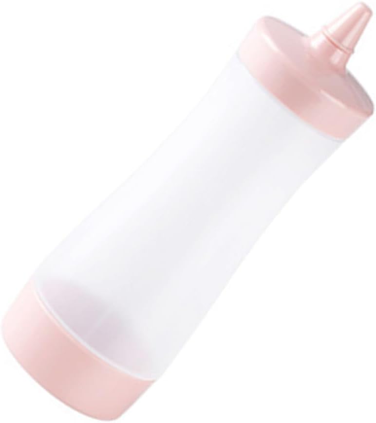 Luxshiny Reusable Condiment Squeeze Bottles Set of 2