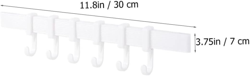 Balacoo Adhesive Hooks Towel Holder Wall Rack