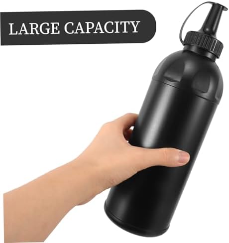 Abaodam 2pcs Set Plastic Squeeze Bottles for Water and Oil