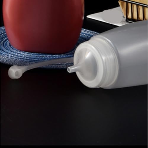 KLEYE 5 Pack Squeeze Bottles for Sauces
