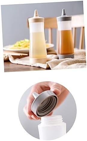 HOLIDYOYO 2 Pcs Reusable Squeeze Sauce Bottles