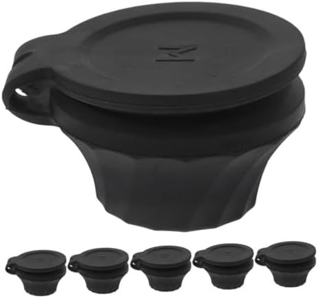 6pcs Flip Top Shampoo Bottle Caps Reusable