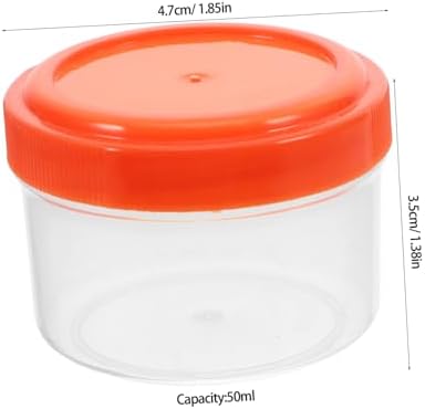 OKUMEYR Mini Salad Dressing Container with Lids PP