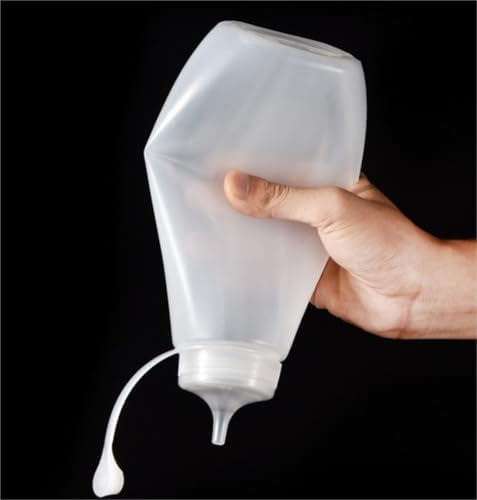 KLEYE 5 Pack Squeeze Bottles for Sauces