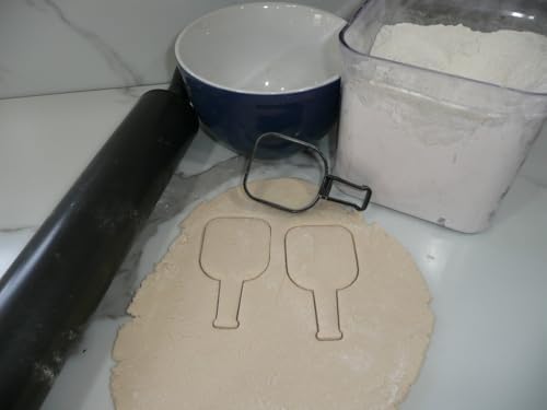 Pickleball Paddle and Ball Cookie Cutters Set of 2 Made in USA