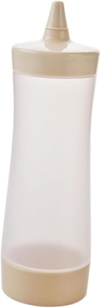 PRETYZOOM 6-Piece Condiment Squeeze Bottle Set with Lids