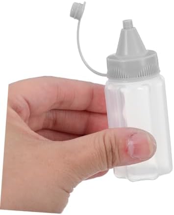 VINTORKY 8PCS Reusable Condiment Squeeze Bottles