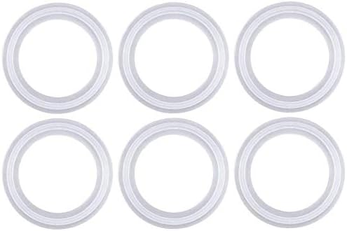 Set of 6 Silicone O Rings for Brieftons Glass Bottles 1