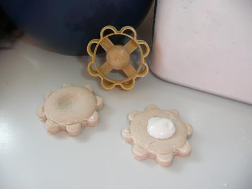 FLOWER THUMBPRINT TEA BAKING COOKIE CUTTER USA