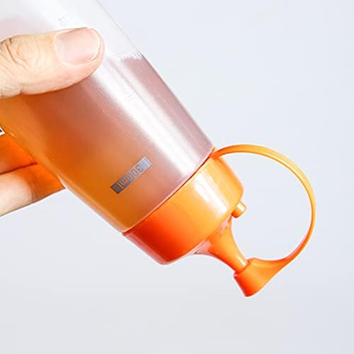Cuteam Squeeze Sauce Bottle with Scale 180ml Leakproof