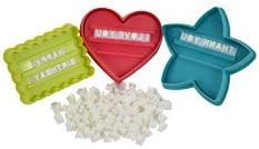 Southern Homewares Message In A Cookie Holiday Cutter Set 98 Pieces