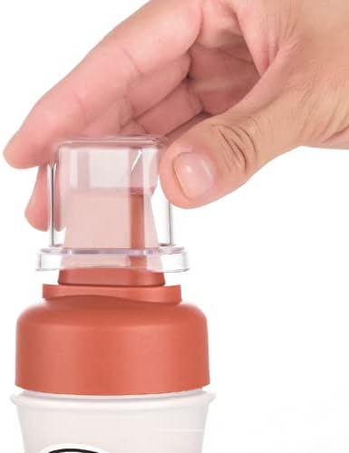 5-Hole Condiment Squeeze Bottle with Dust Cover