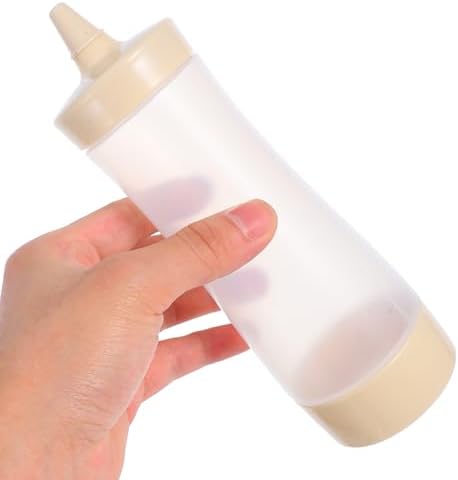 HOLIDYOYO 9 Pcs Reusable Condiment Squeeze Bottles with Lids 1