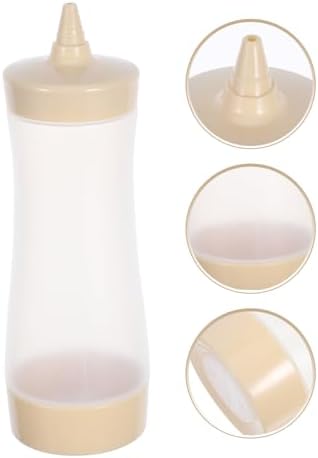 HOLIDYOYO 9 Pcs Reusable Condiment Squeeze Bottles with Lids 1