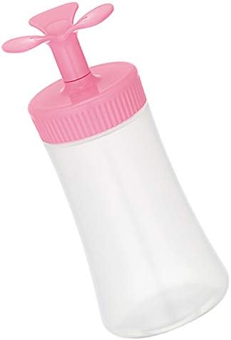 Cabilock Squeeze Condiment Bottle with Cap - Pink