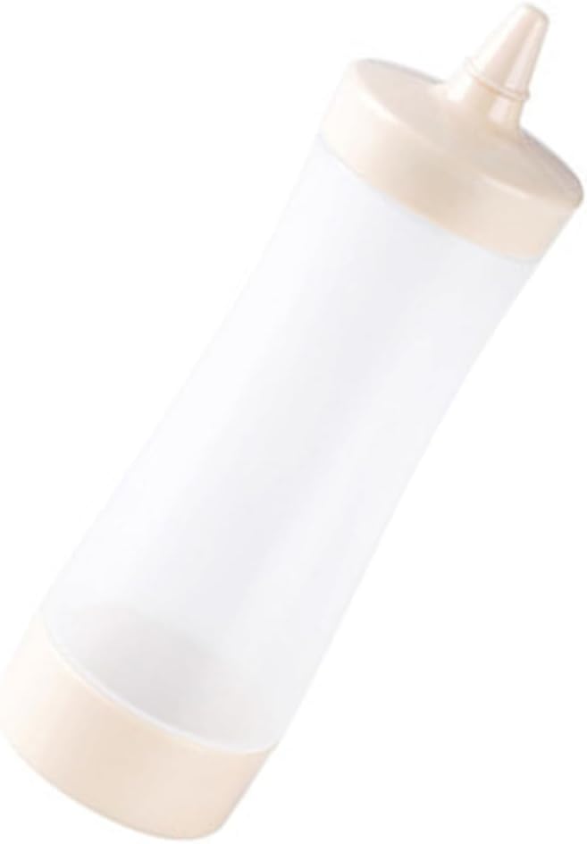 CIYODO 350ML Condiment Squeeze Bottles with Easy Squeeze Nozzle