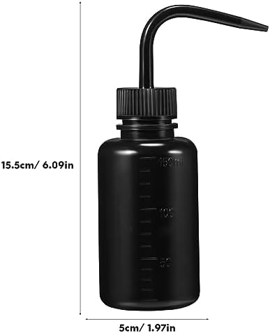 Beaupretty 3 Pcs Plastic Squeeze Bottles for Paint Oil Shampoo Sauces Watering