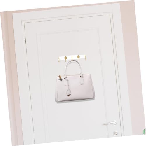 Ciieeo Wall Mounted Towel Hook Strong Adhesive Broom Mop Holder