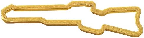 Foose Rifle Gun Cookie Cutter 5 Inch Hand Made USA