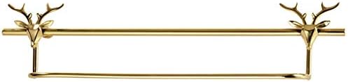 KIZQYN Golden All-Copper Coat Hook Wall Mounted