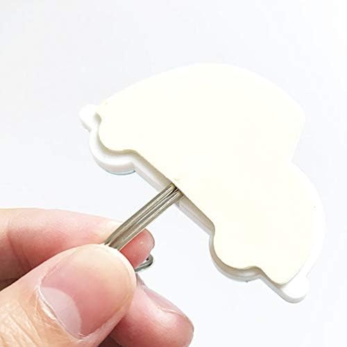 Zerodeko 3PCS Adhesive Wall Hooks Cloud Design Key Holder