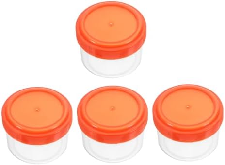 HAKIDZEL Mini Sauce Cups with Lids for Condiments and Salad Dressings