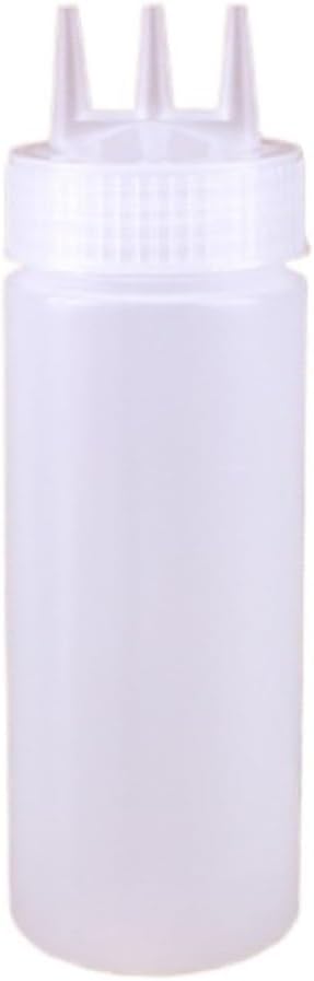 KLEYE 450ml White Condiment Squeeze Bottle 1