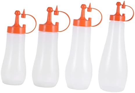 COLLBATH 3 Color Salad Dressing Squeeze Bottles Set