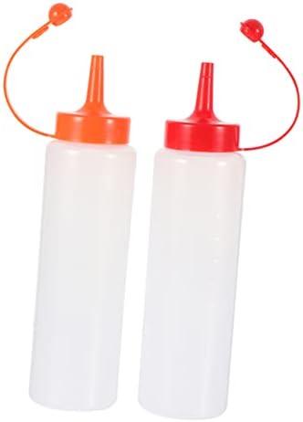 CIYODO Ergonomic Squeeze Ketchup Bottles 2 Pack 1