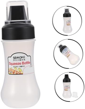 ABOOFAN 5-Hole Condiment Squeeze Bottle Kitchen Dispenser