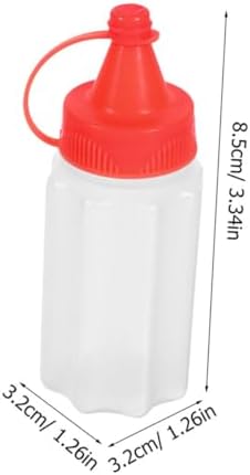 CIYODO Multipurpose Mini Condiment Bottles 8 Pcs Leak Proof for Kitchen Travel