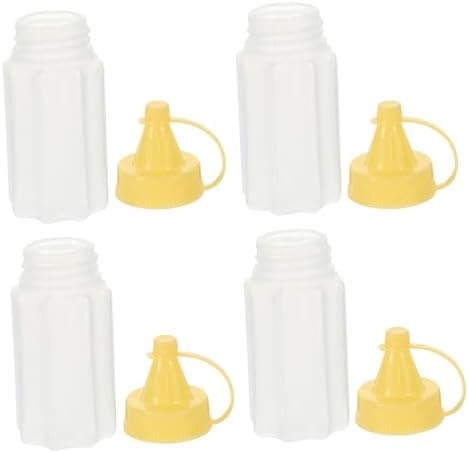 VILLFUL 3-Piece Squeeze Condiment Bottles Set