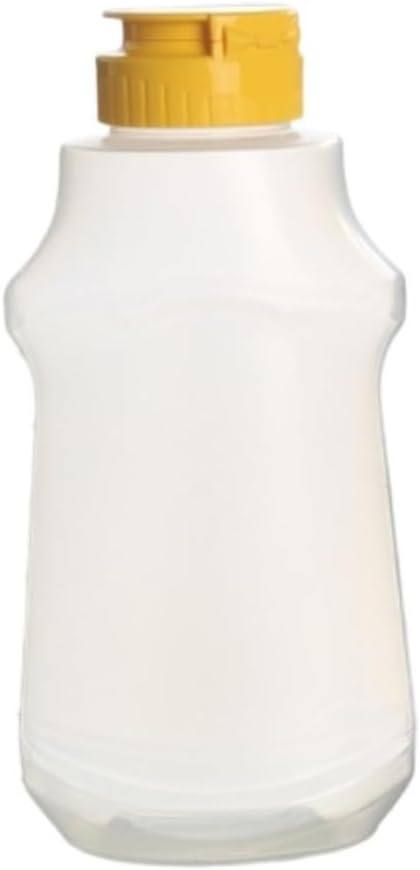 KLEYE Condiment Squeeze Bottles for Ketchup Mustard Dressing