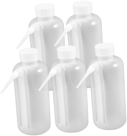 CIYODO Set of 5 Condiment Squeeze Bottles