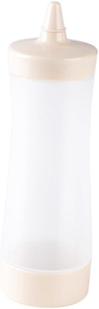 COLLBATH 350ML Reusable Salad Dressing Squeeze Bottle
