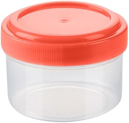 Portable Clear Seasoning Bottles Set with Leakproof Lids