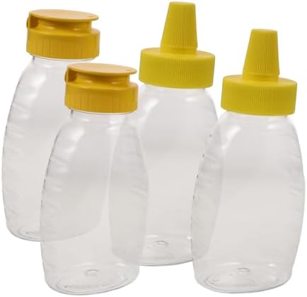 VOSAREA Squeezable Condiment Bottles for Salad Dressing and Sauces