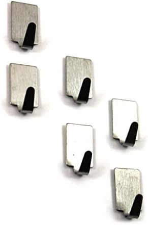 Stainless Steel Hooks 72 Pack Adhesive Kitchen Towel Holder 1